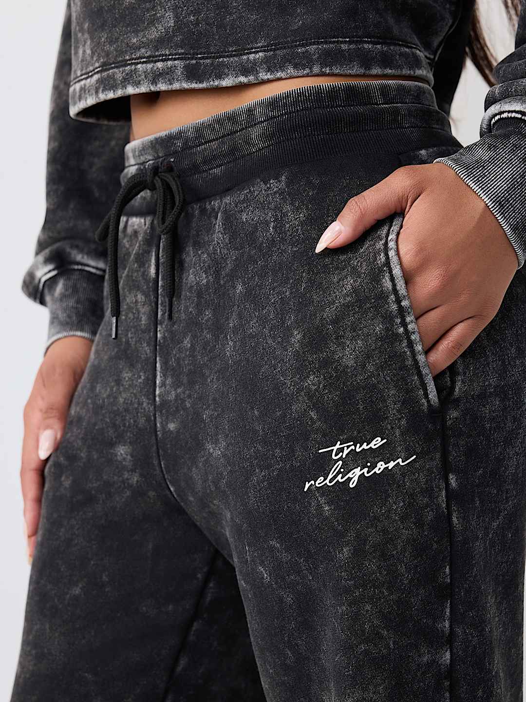 WASHED STRAIGHT LEG SWEATPANT, image 5