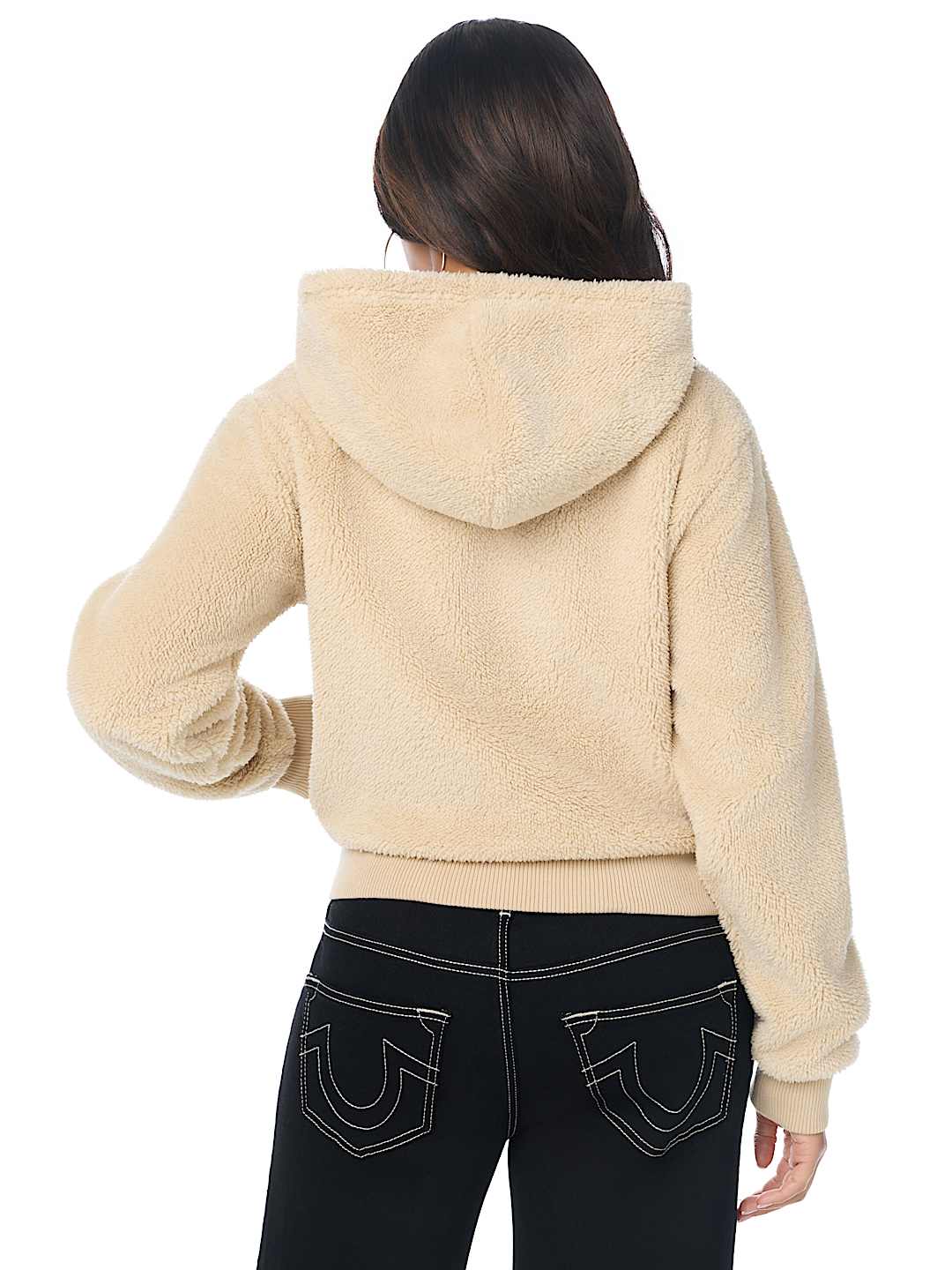 VARSITY SHERPA BOMBER JACKET