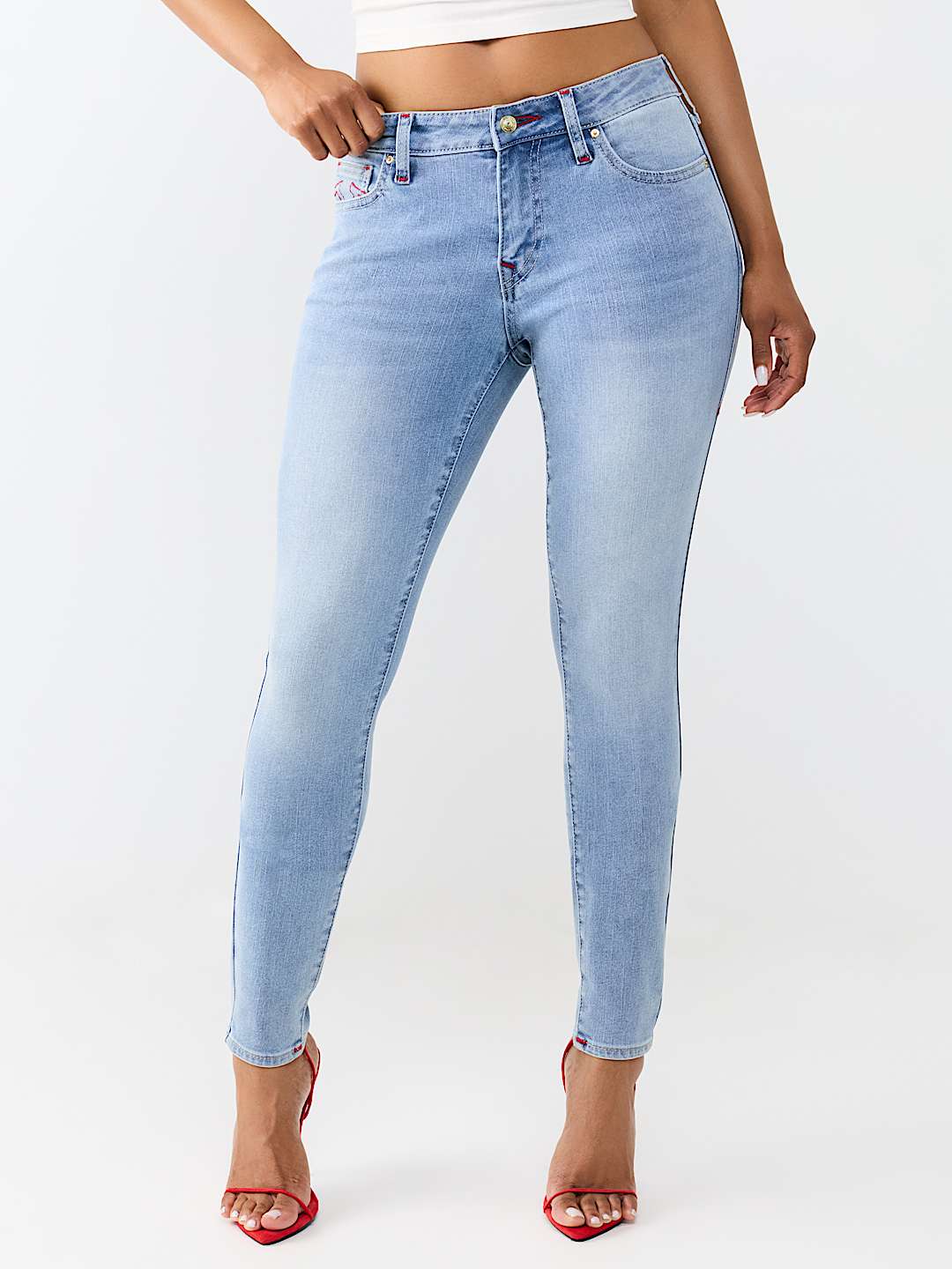 JENNIE MID RISE CURVY SKINNY JEAN
