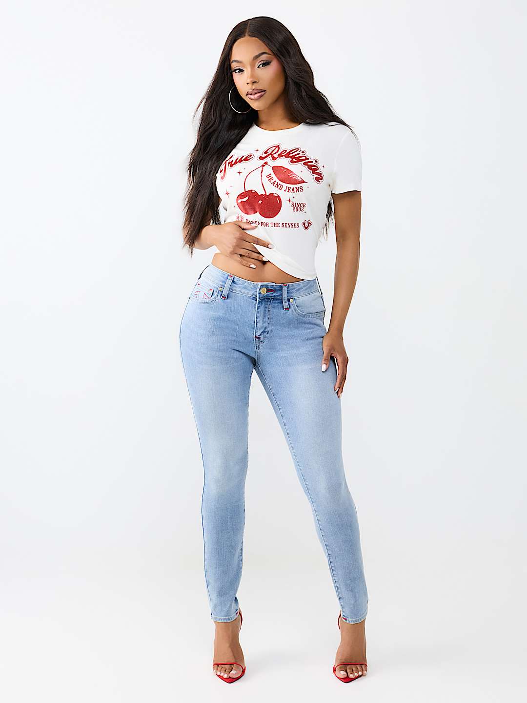 JENNIE MID RISE CURVY SKINNY JEAN
