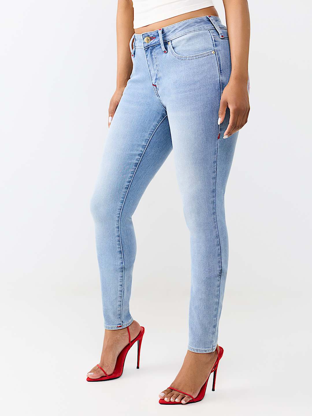 JENNIE MID RISE CURVY SKINNY JEAN