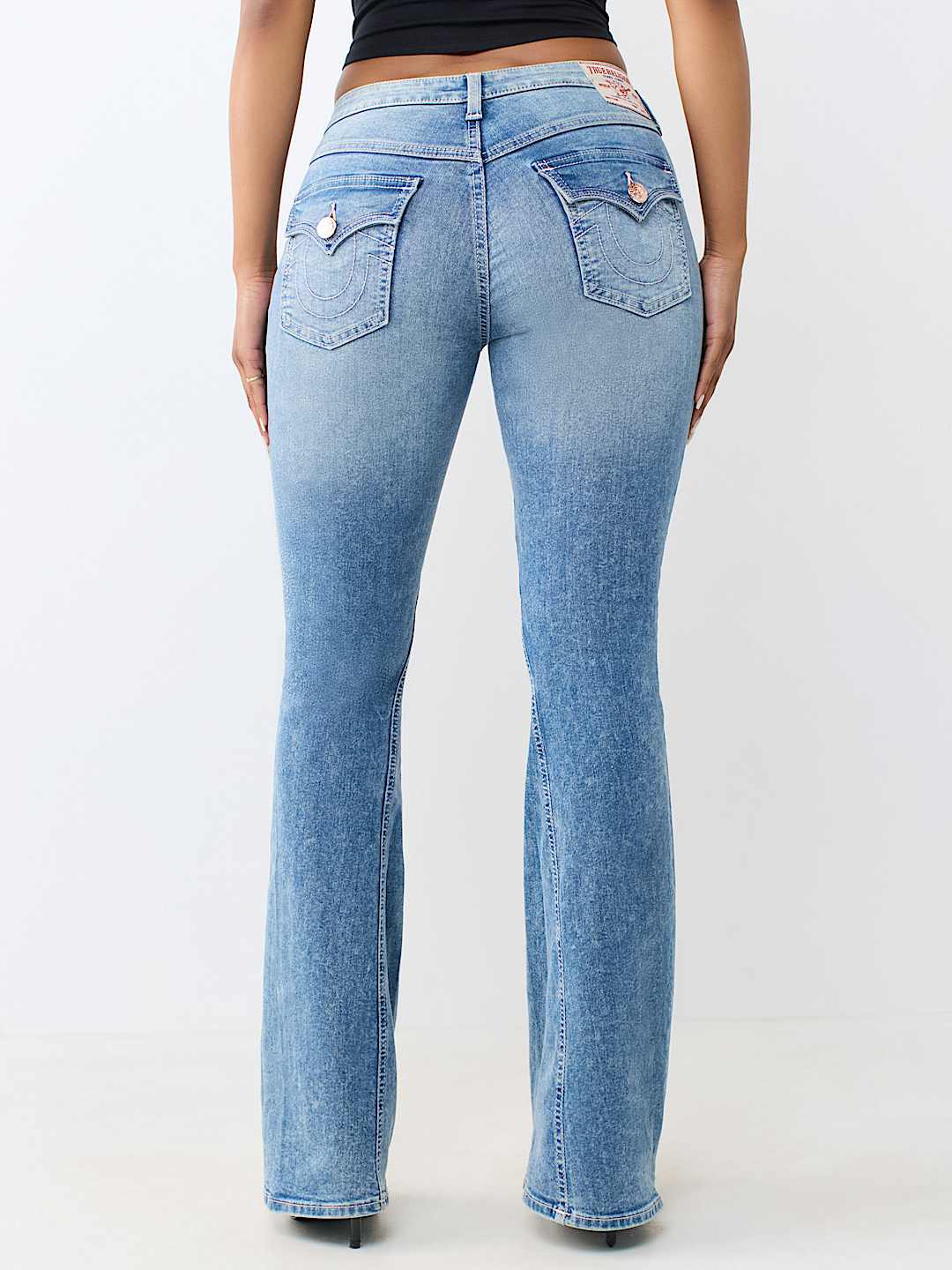 JOEY MID RISE FLAP FLARE JEAN