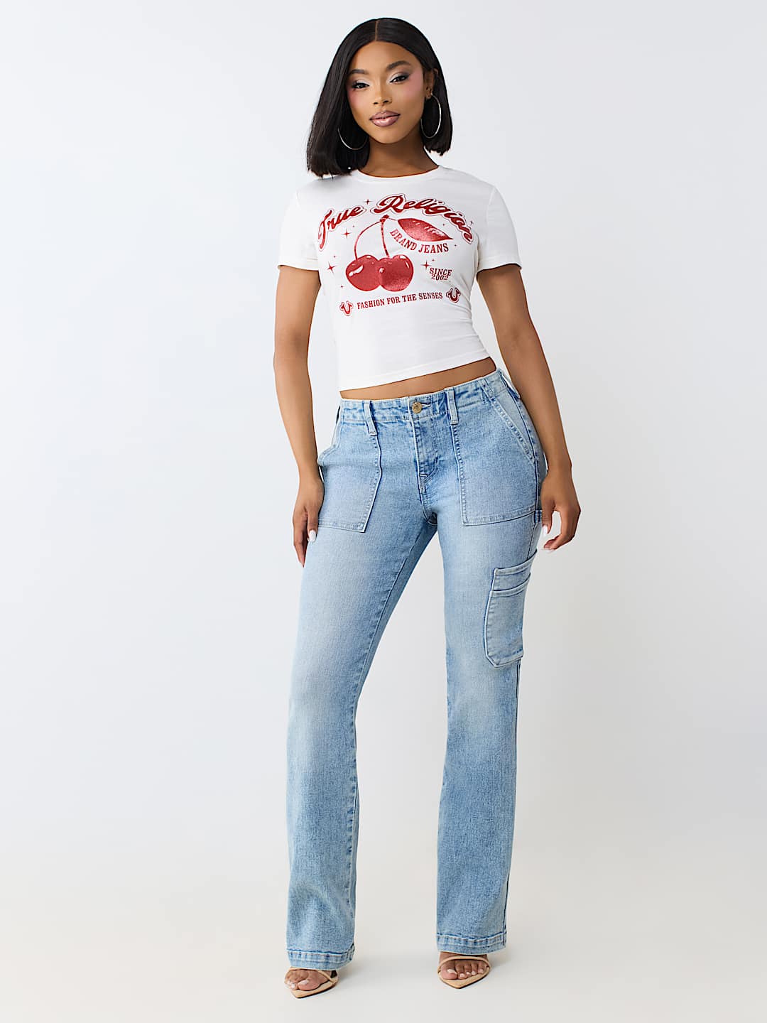 BECCA MID RISE CARPENTER BOOTCUT JEAN