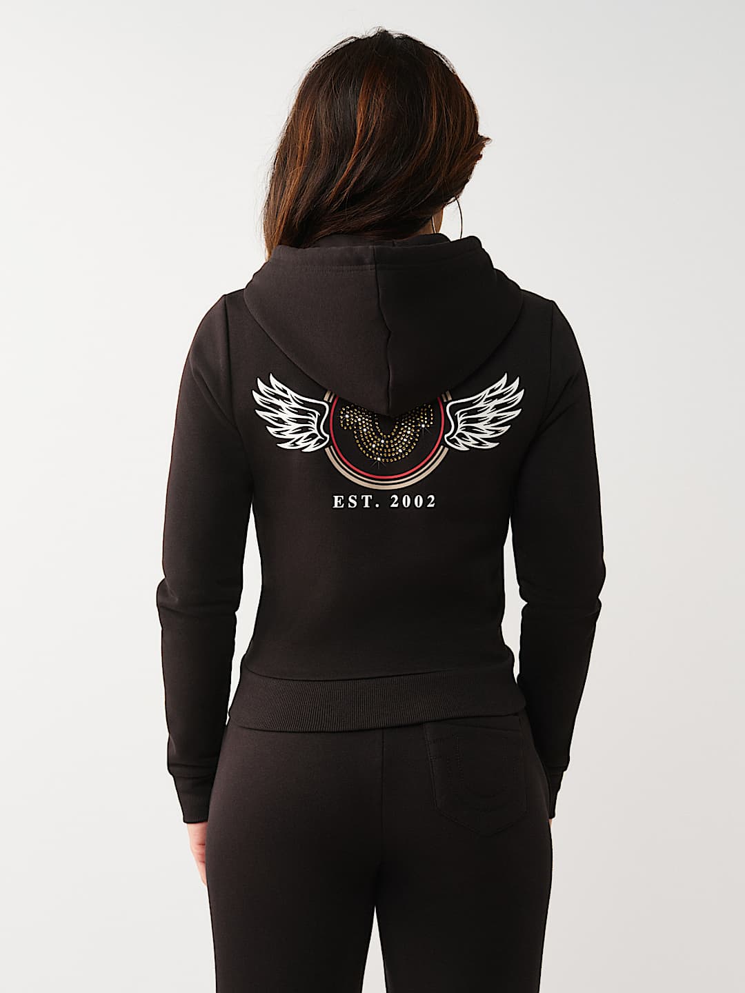 DISTRESSED CLASSIC ZIP HOODIE, image 5