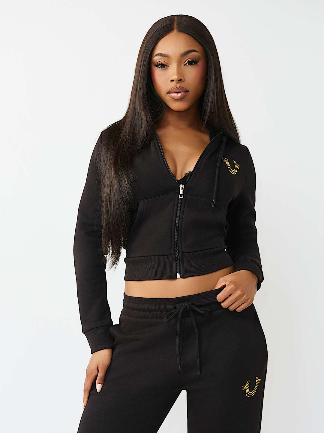 WORLD TOUR SHRUNKEN ZIP HOODIE, image 2