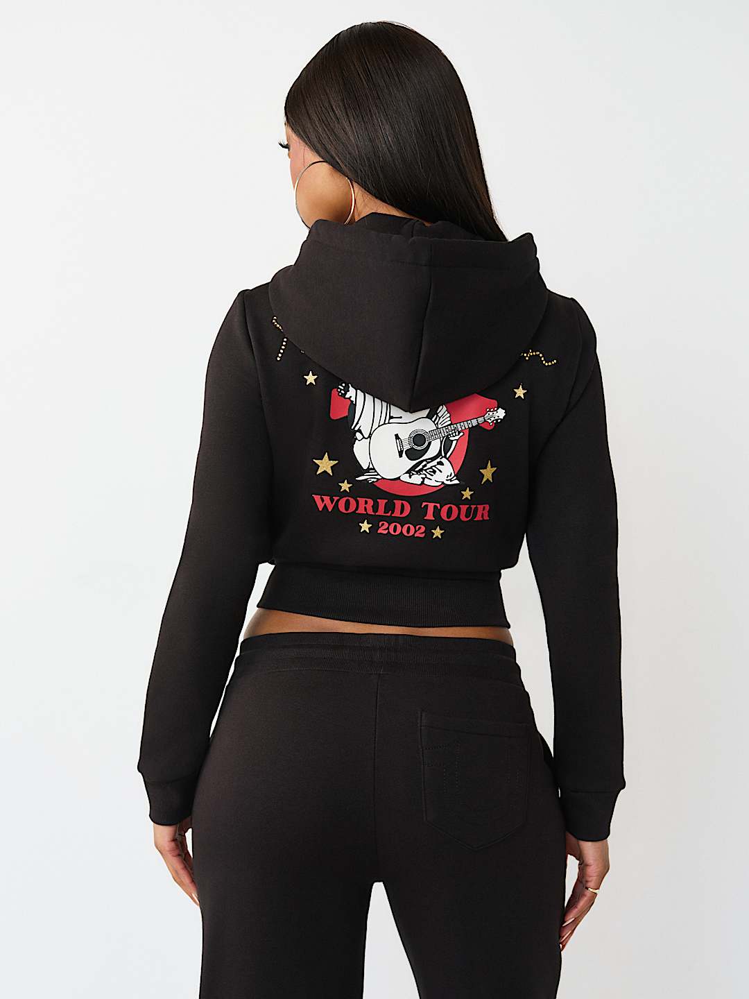 WORLD TOUR SHRUNKEN ZIP HOODIE, image 5