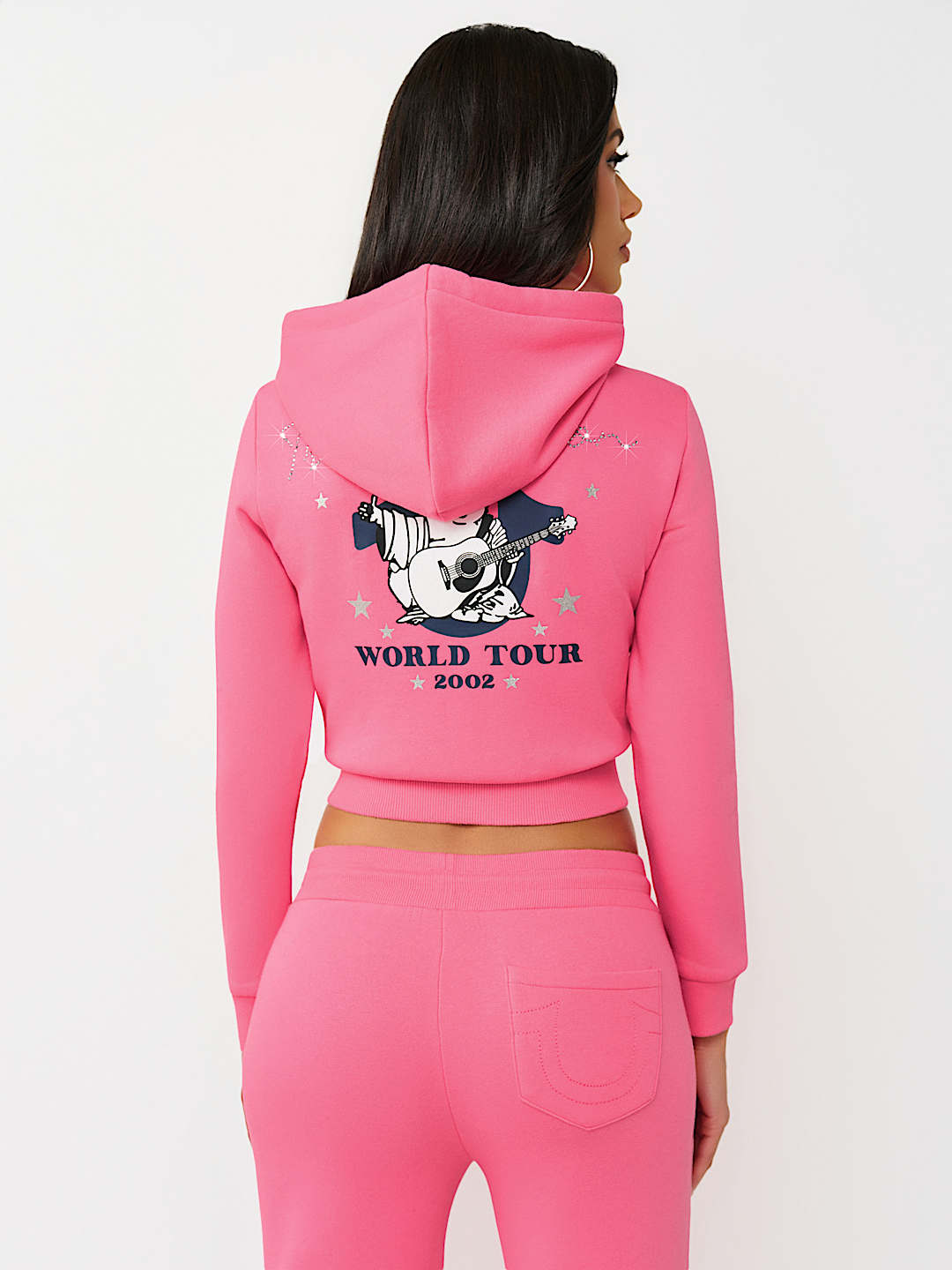 WORLD TOUR SHRUNKEN ZIP HOODIE, image 5