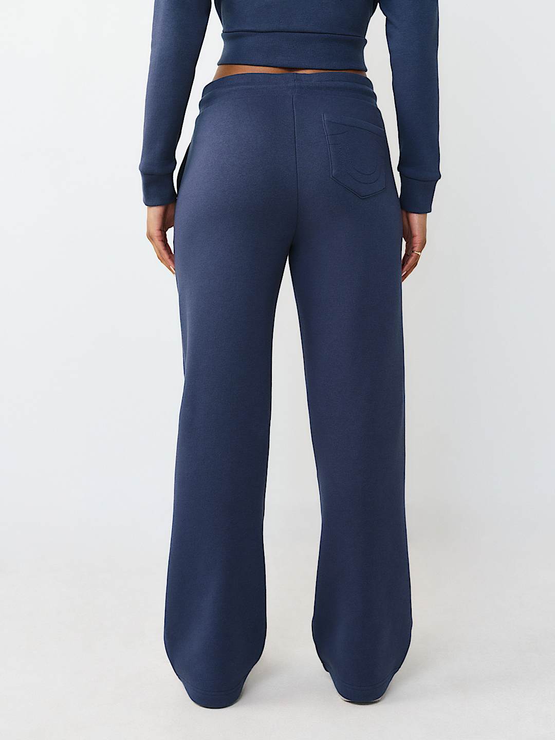 CRYSTAL HORSESHOE STRAIGHT LEG SWEATPANT, image 4