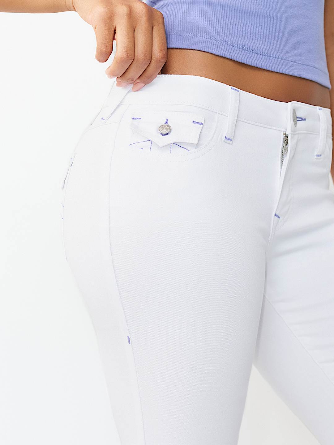 BILLIE MID RISE FLAP STRAIGHT JEAN, image 6