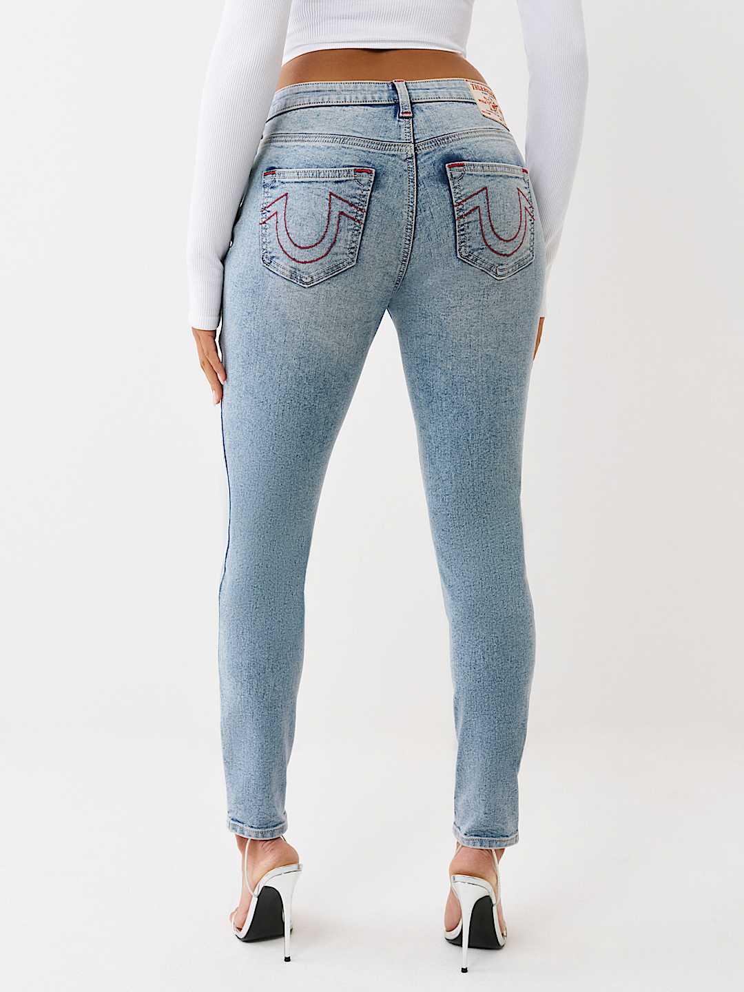 JENNIE MID RISE CUVY SKINNY JEAN, image 5
