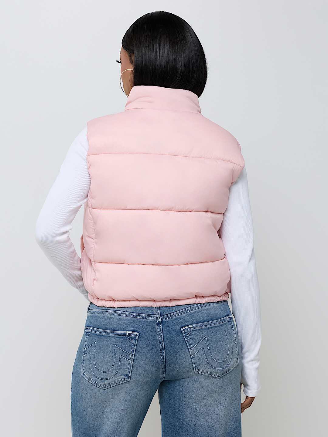 CHALECO ACOLCHADO CON ESTAMPADO INTEGRAL