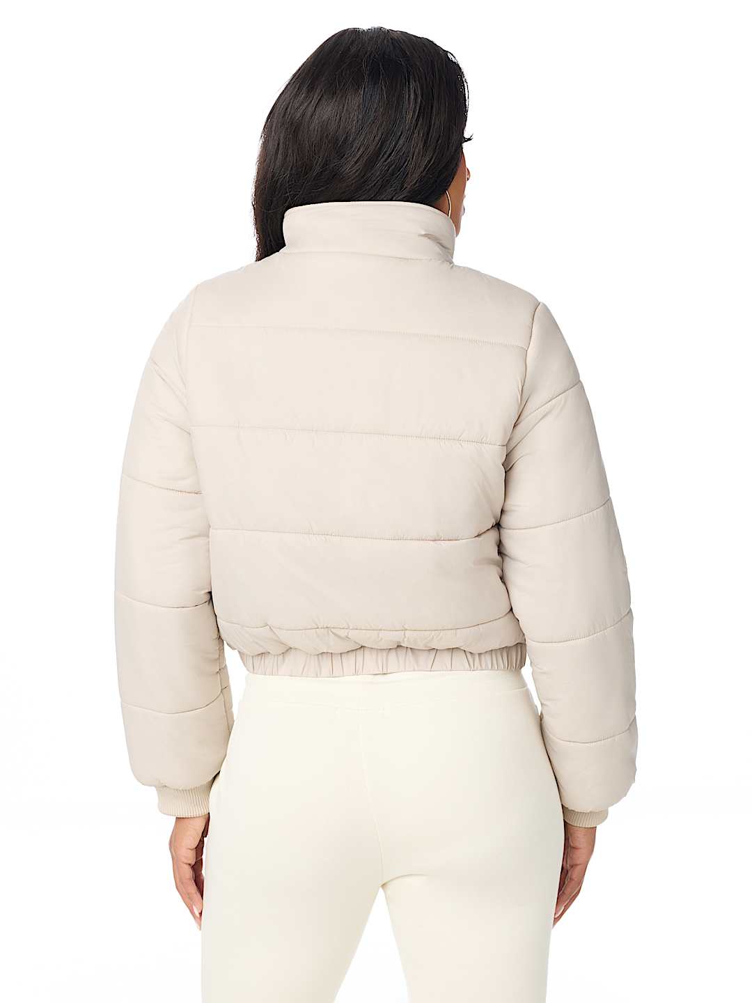 COLLARED PUFFER JACKET