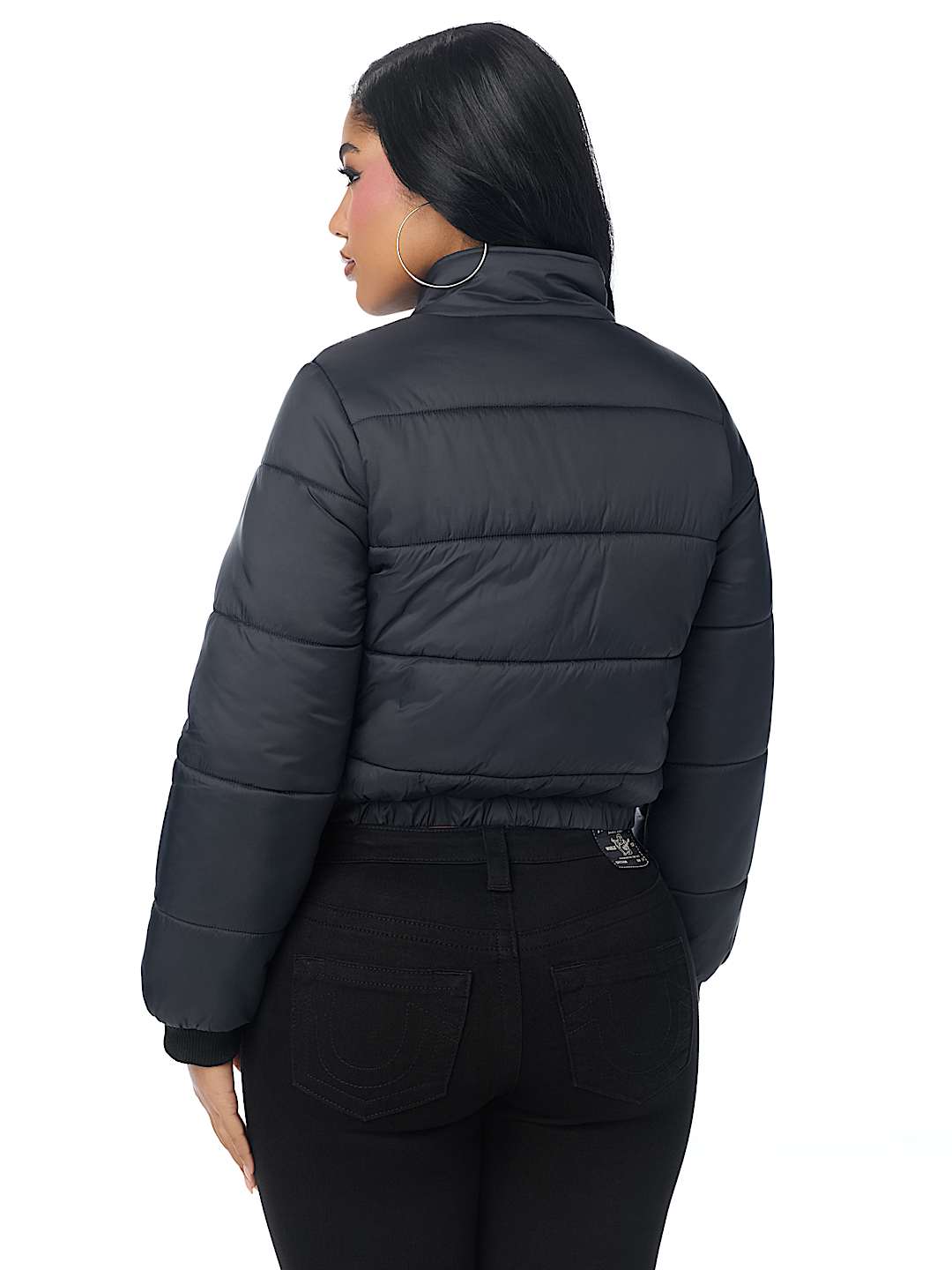 COLLARED PUFFER JACKET