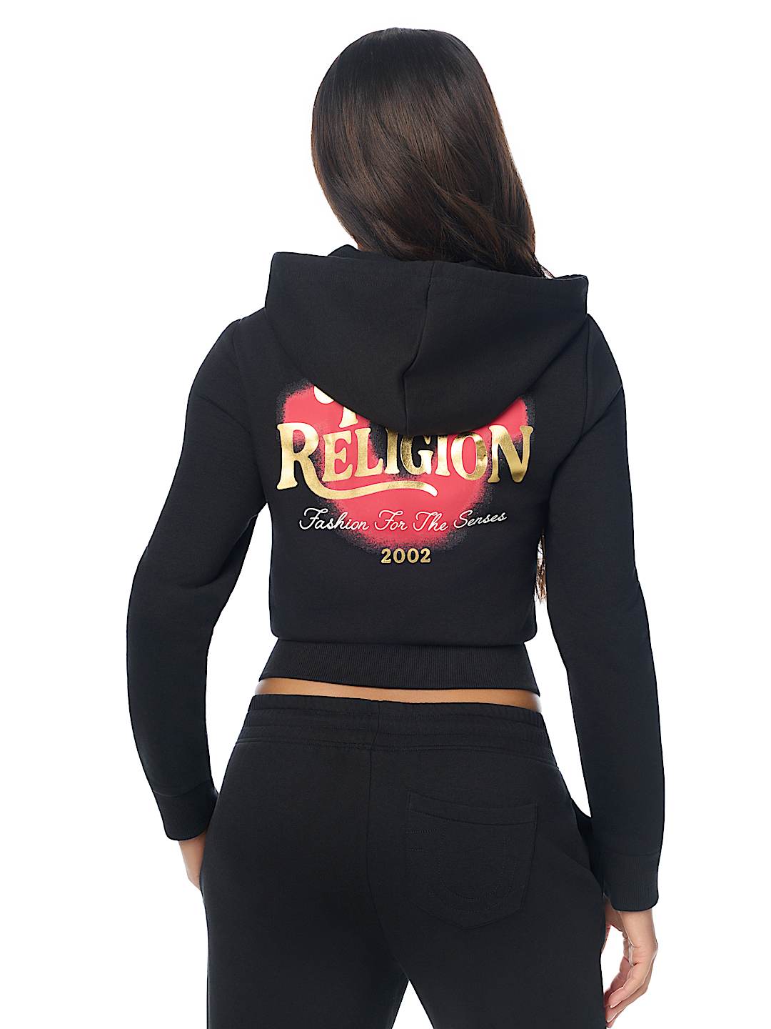 SPRAY HORSESHOE CLASSIC ZIP HOODIE