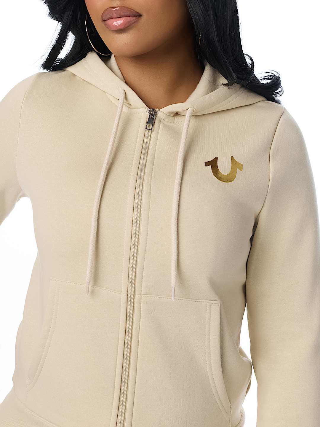 SPRAY HORSESHOE CLASSIC ZIP HOODIE