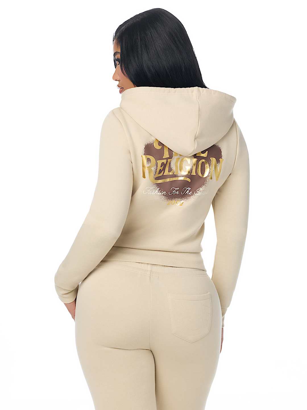 SPRAY HORSESHOE CLASSIC ZIP HOODIE