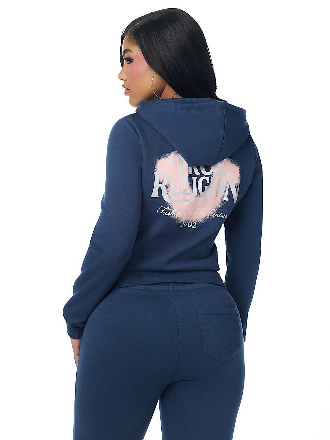 SPRAY HORSESHOE CLASSIC ZIP HOODIE