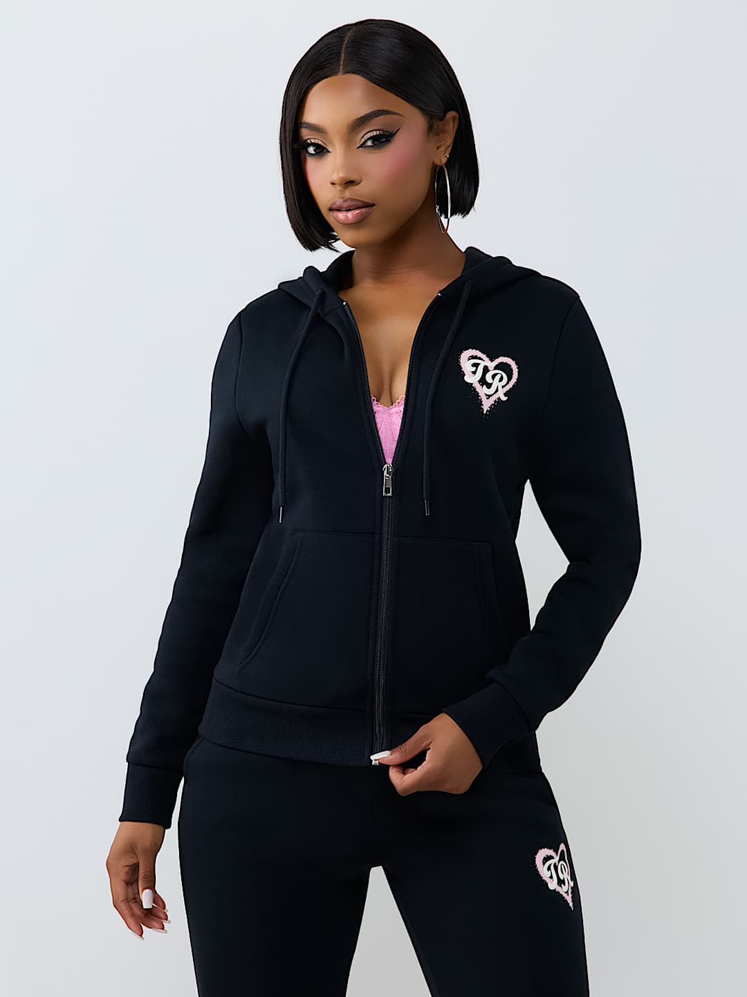 TRUE LOVE CLASSIC ZIP HOODIE