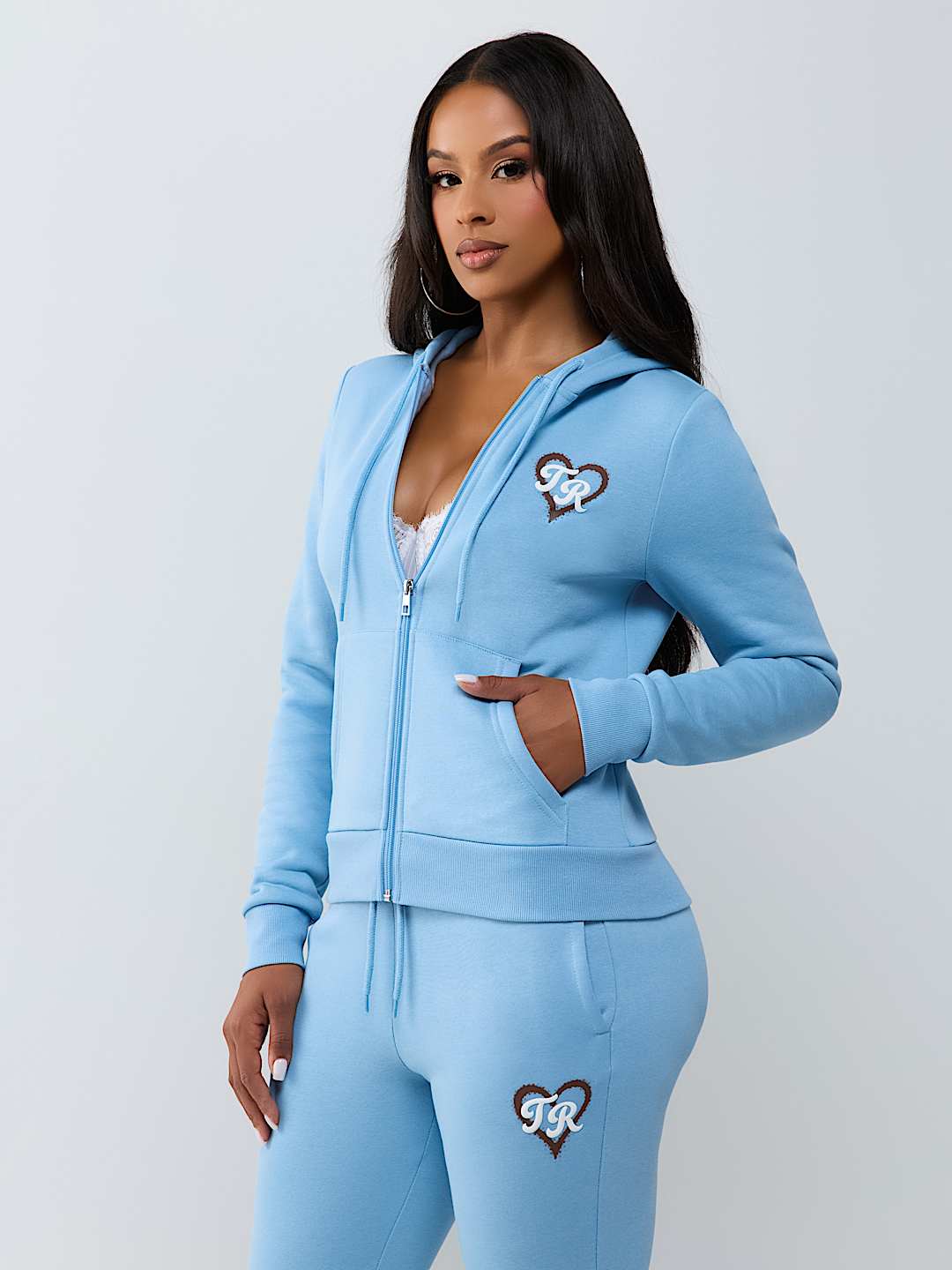 TRUE LOVE CLASSIC ZIP HOODIE