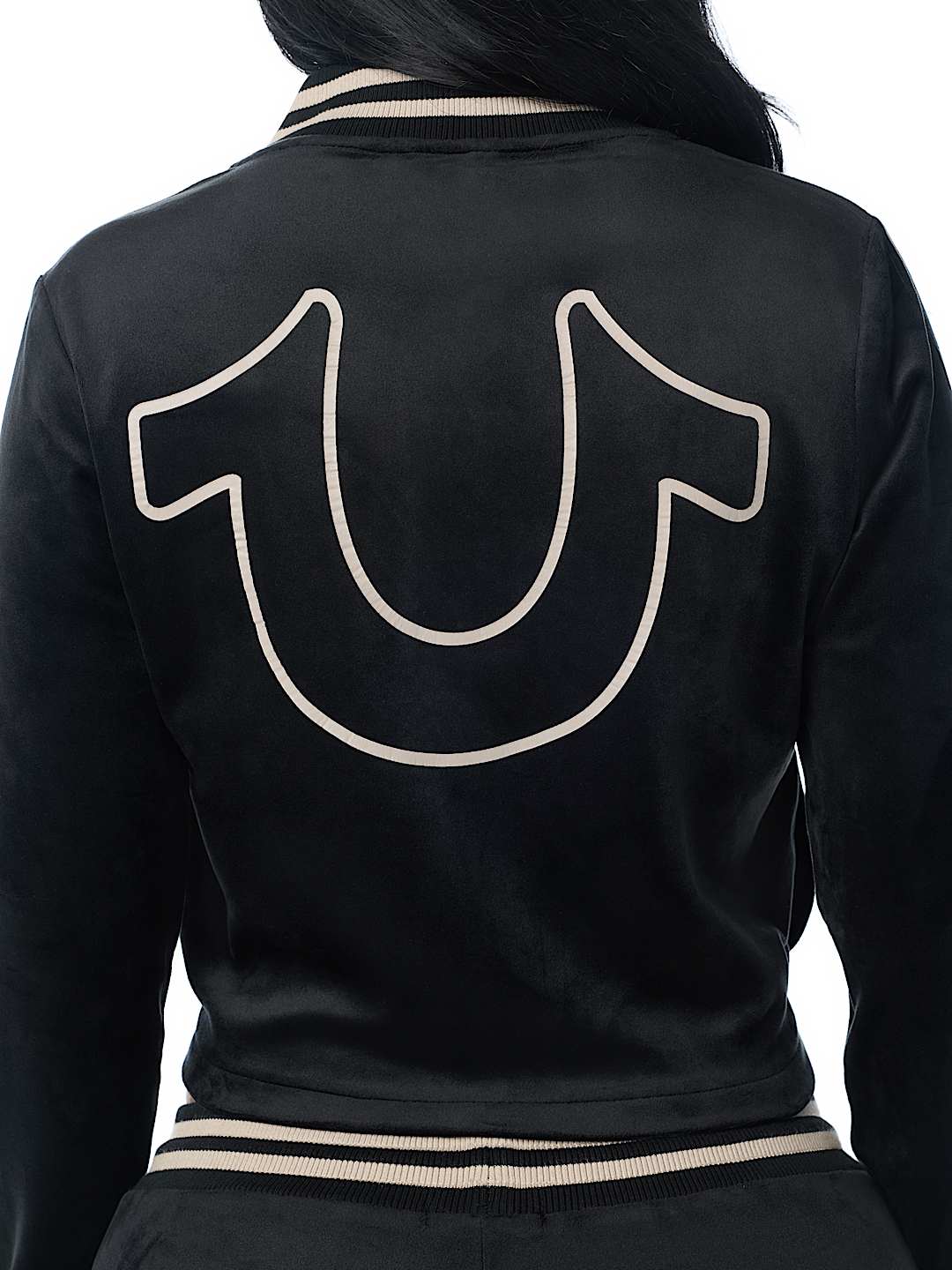 VELOUR TRACK ZIP UP