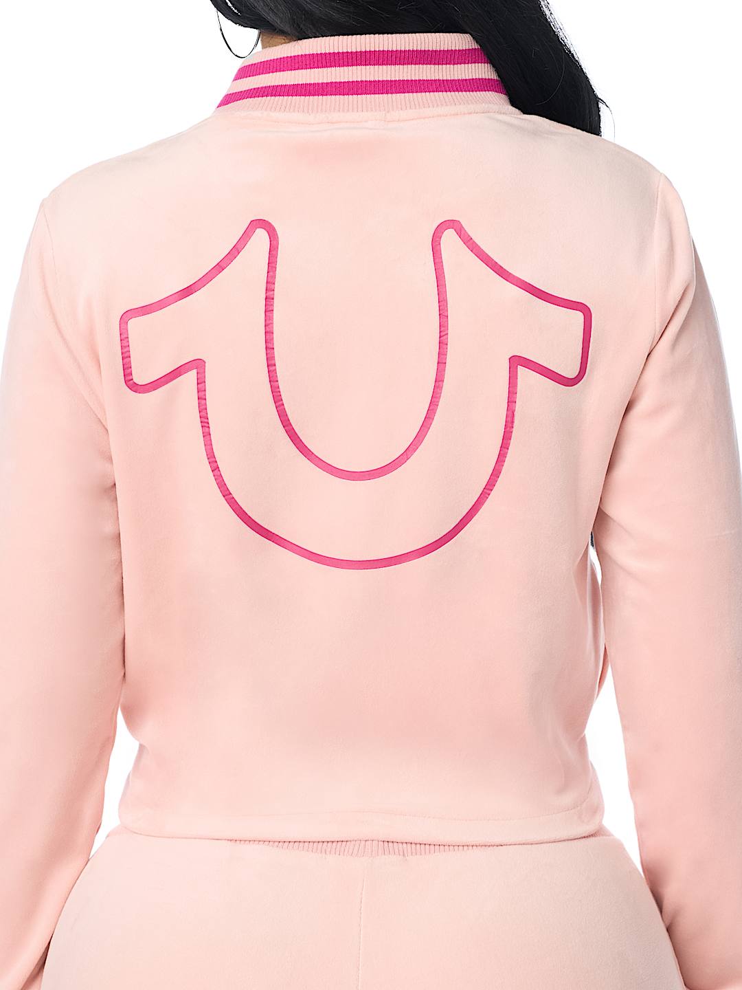 VELOUR TRACK ZIP UP