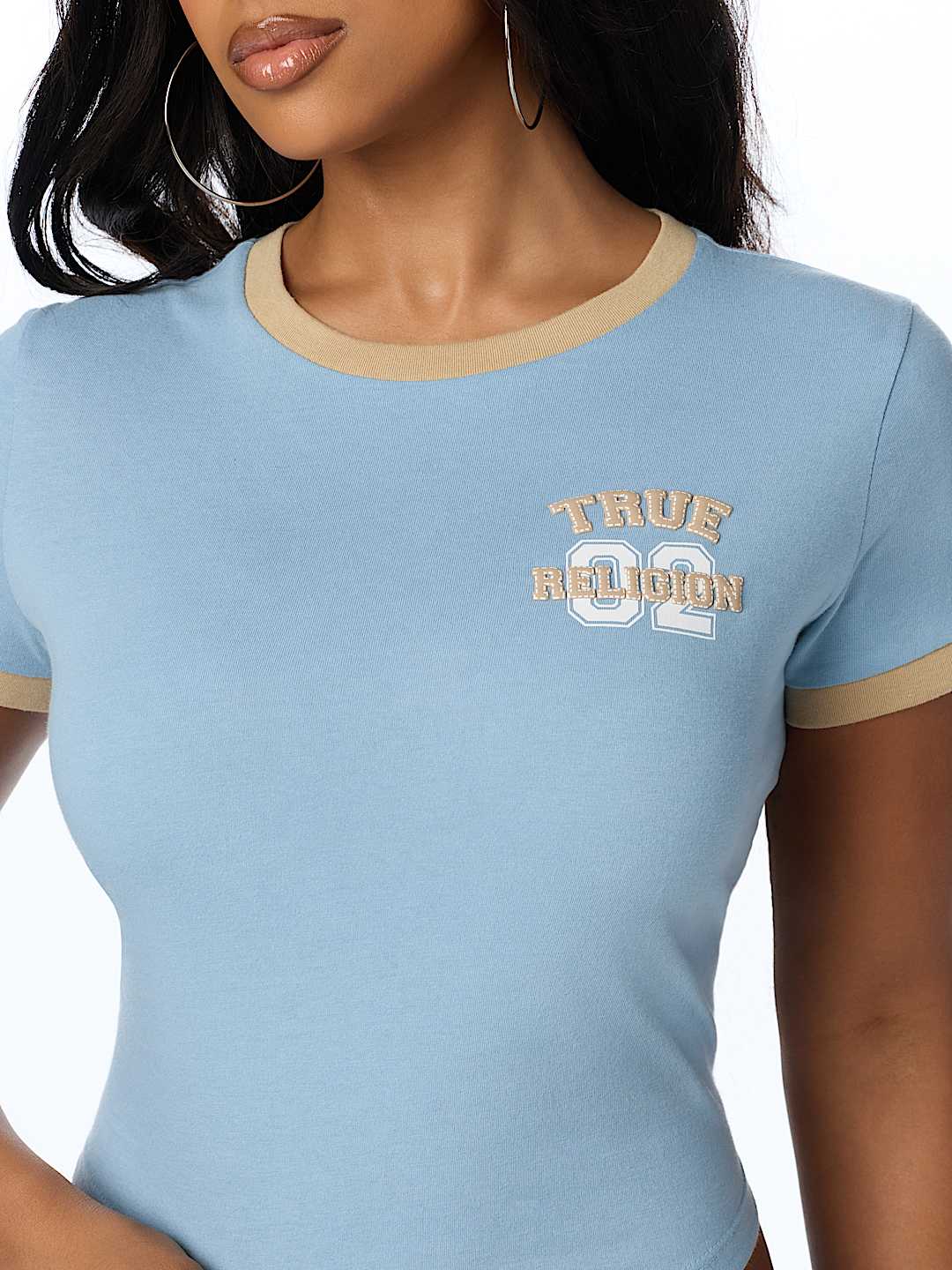 SPORTY RINGER TEE