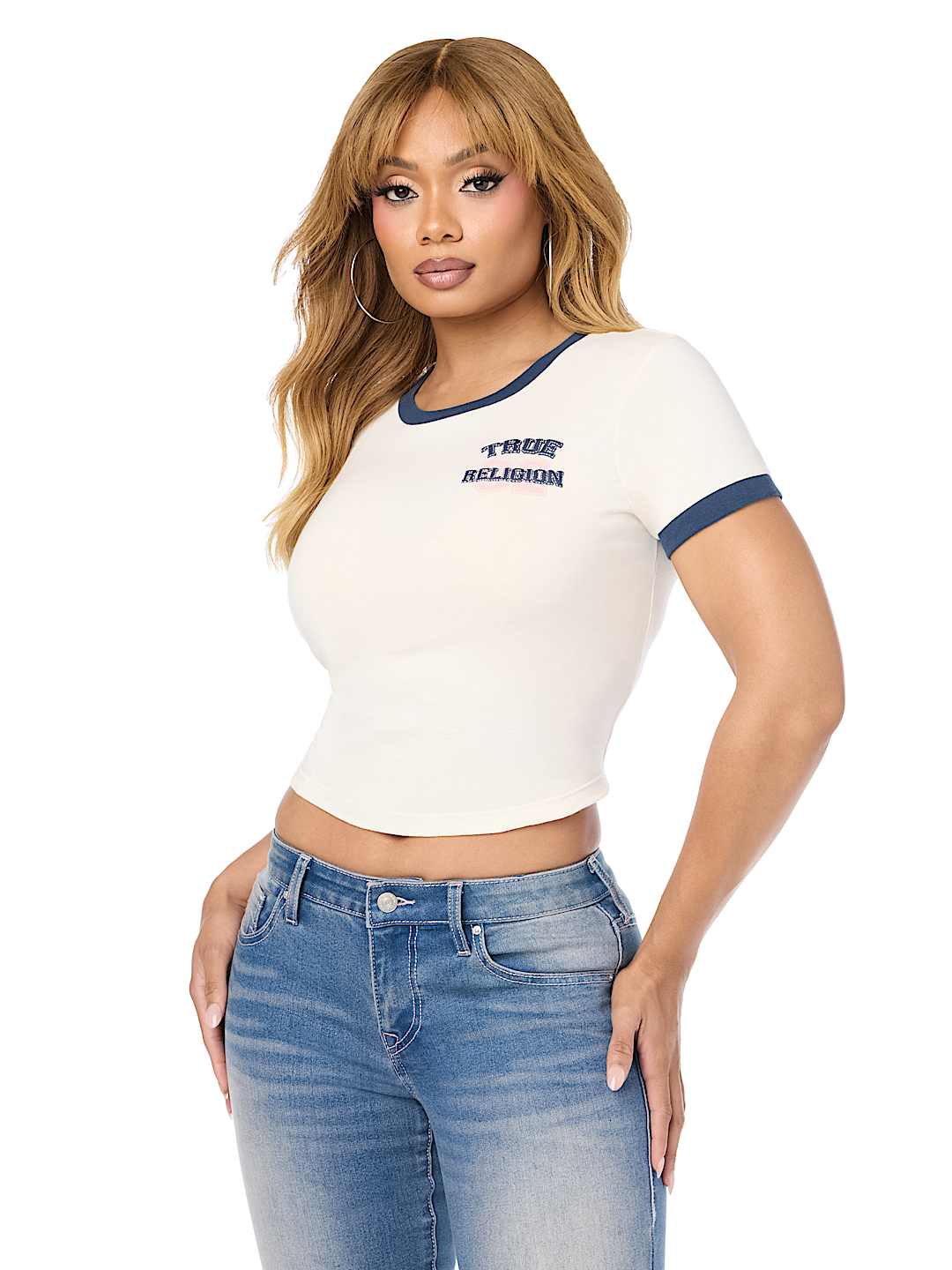 SPORTY RINGER TEE