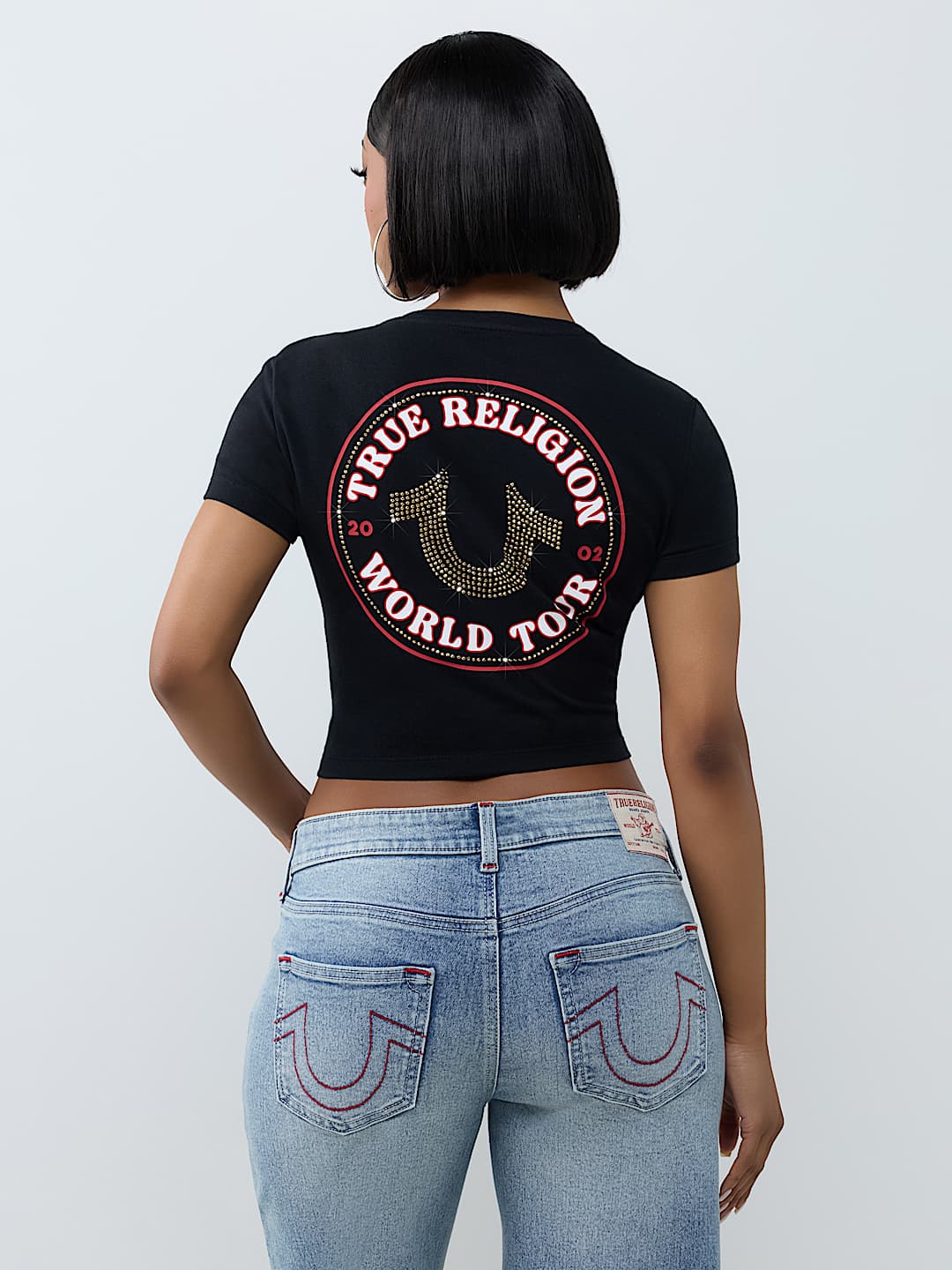 HORSESHOE NOTCH BABY TEE