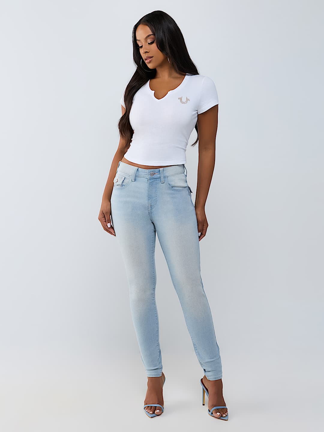 HORSESHOE NOTCH BABY TEE