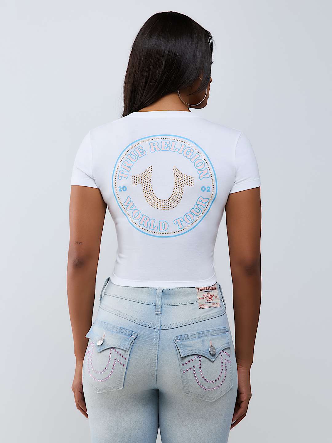 HORSESHOE NOTCH BABY TEE