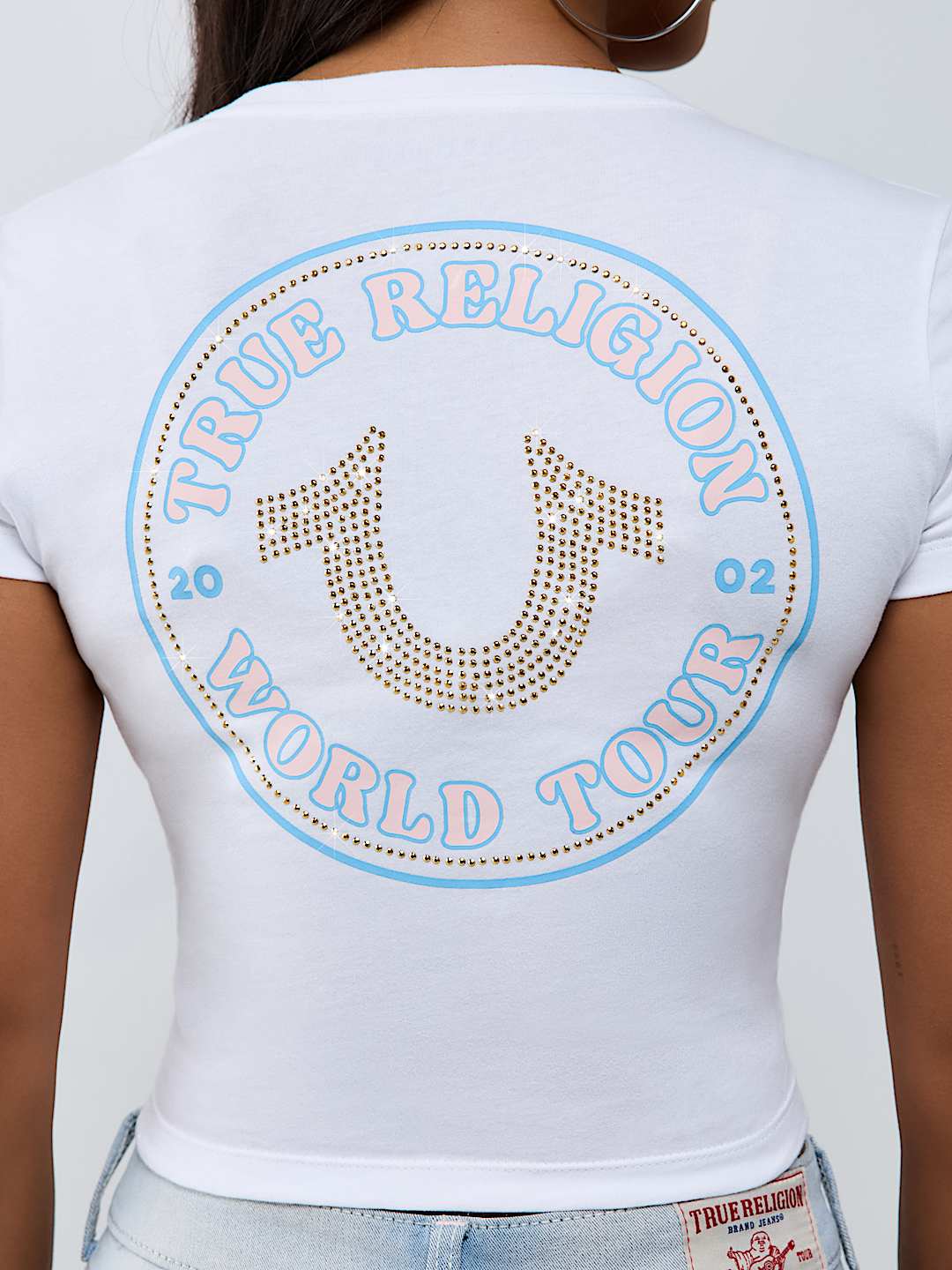 HORSESHOE NOTCH BABY TEE