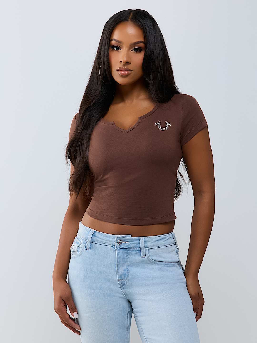 HORSESHOE NOTCH BABY TEE