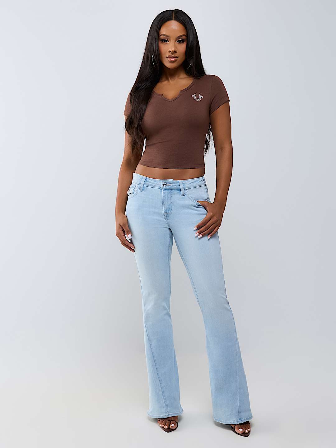 HORSESHOE NOTCH BABY TEE