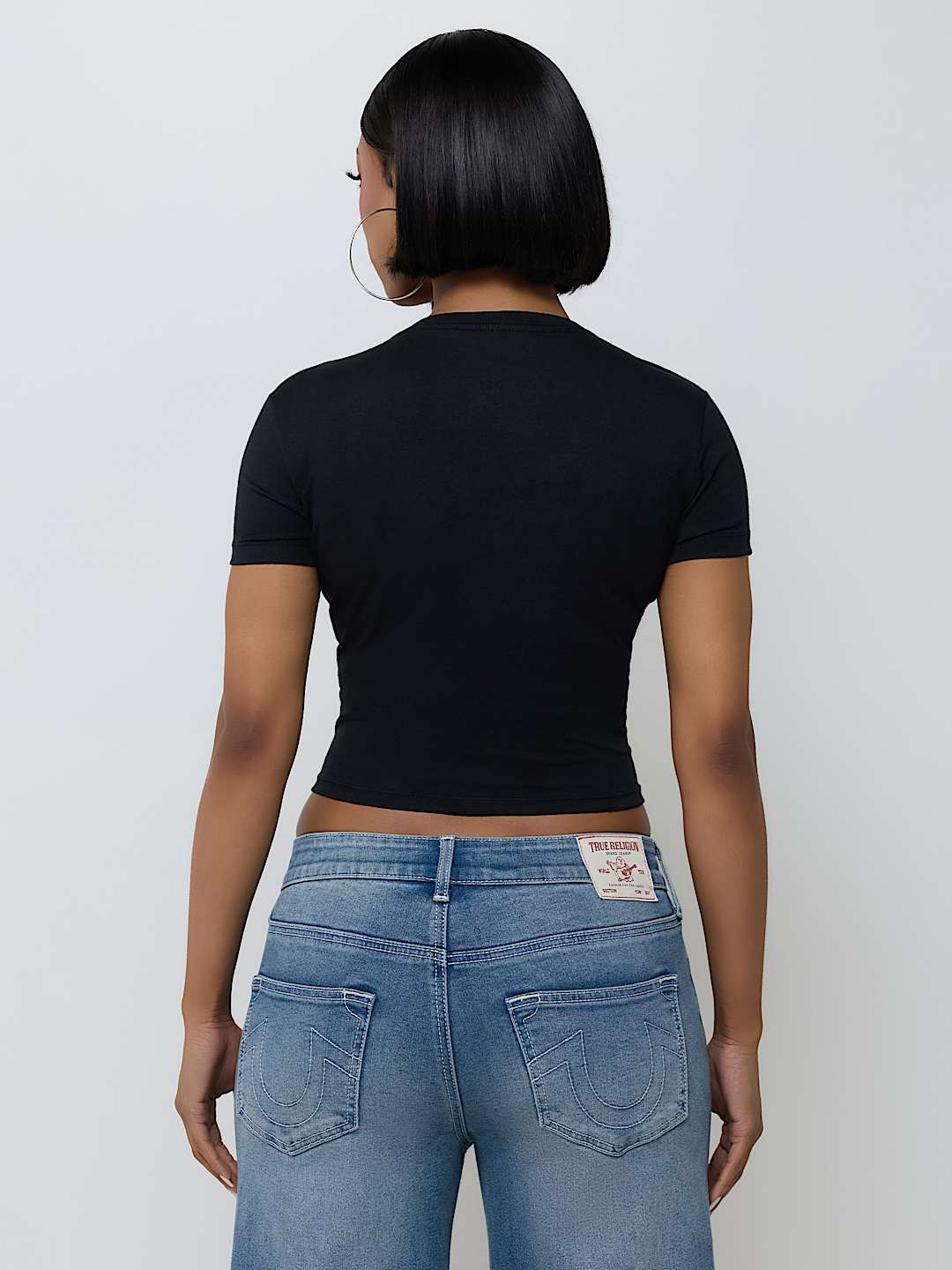 SPORTY NOTCH BABY TEE