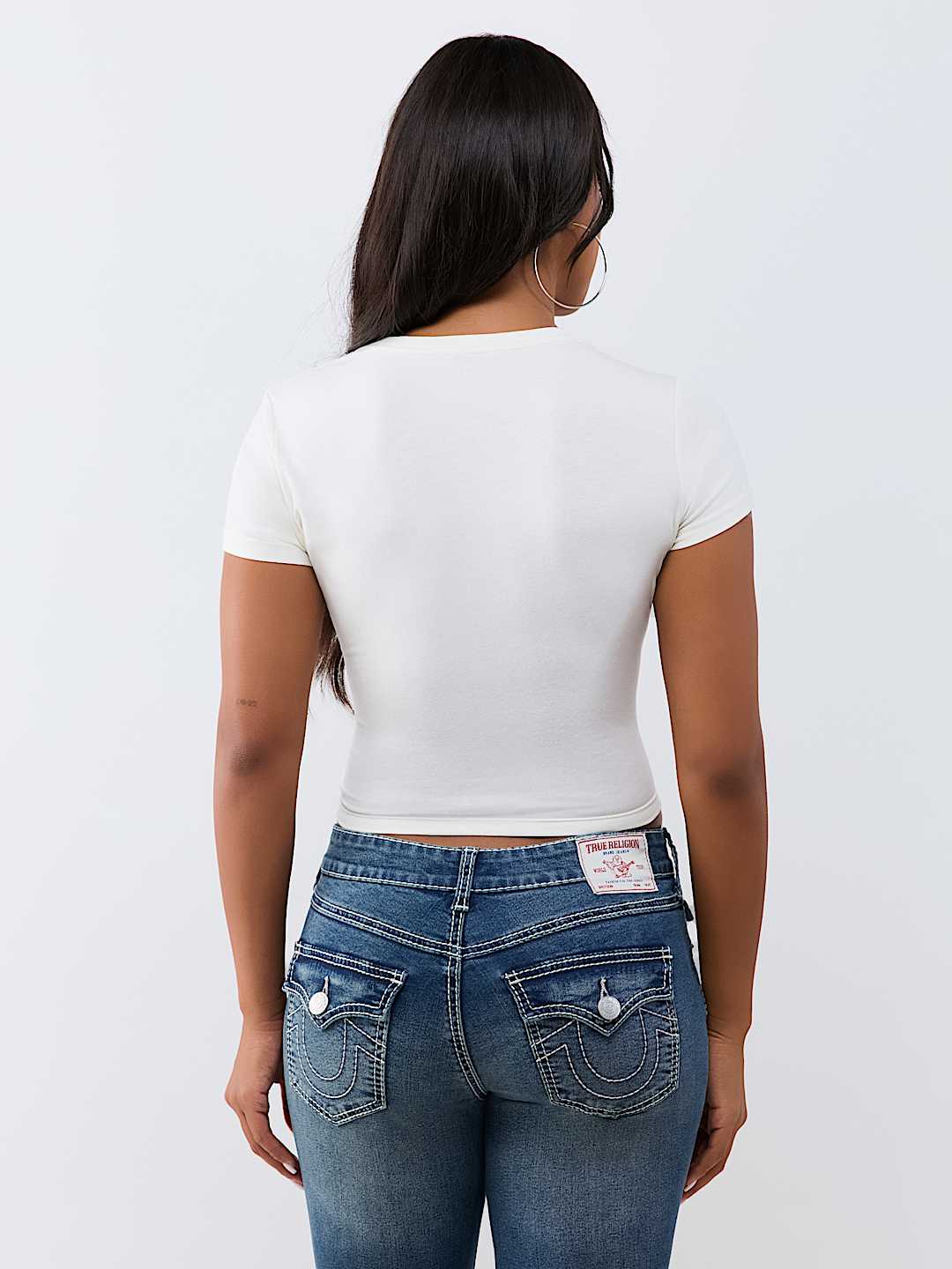 SPORTY NOTCH BABY TEE