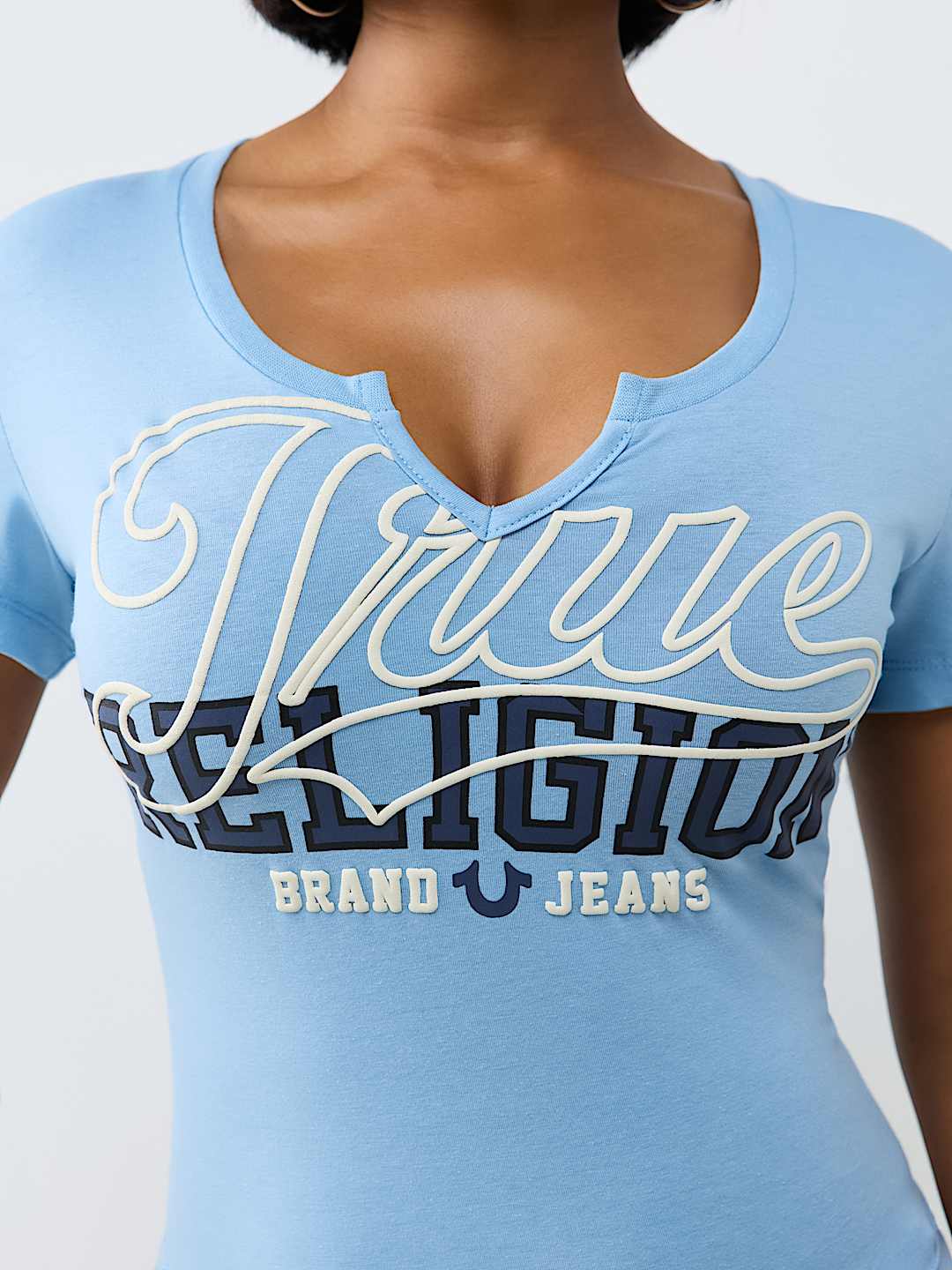 SPORTY NOTCH BABY TEE