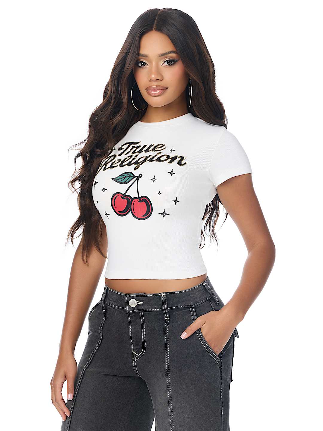 CHERRY BABY TEE