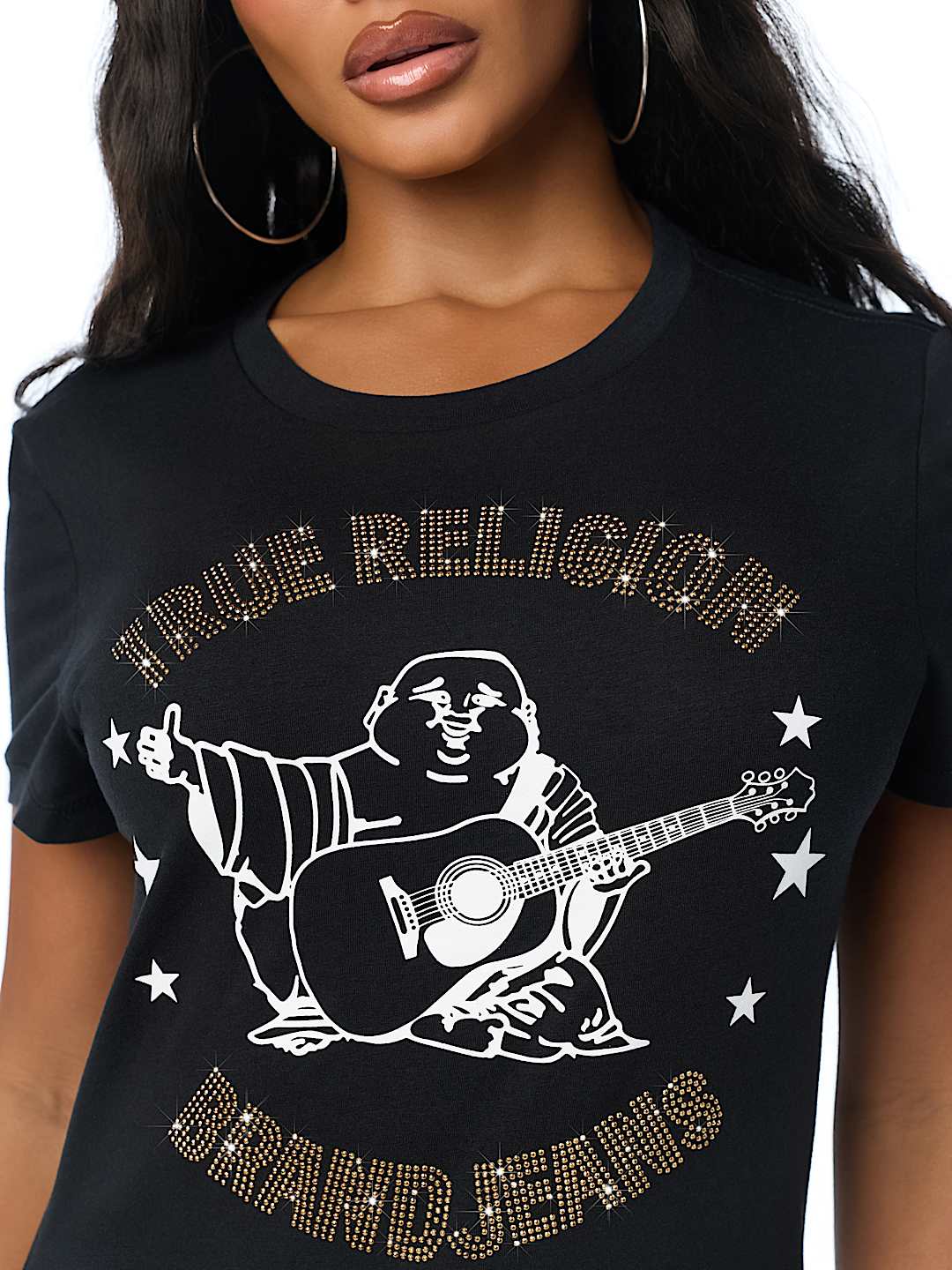 BUDDHA STAR CREWNECK TEE