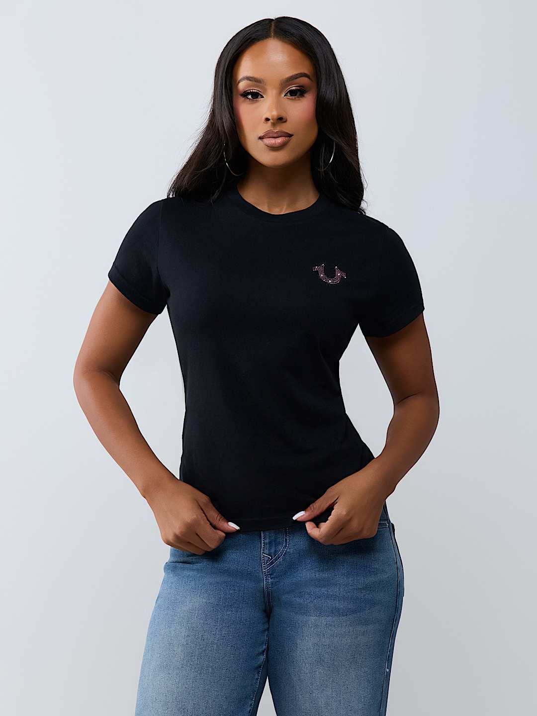 HORSESHOE WING CREWNECK TEE
