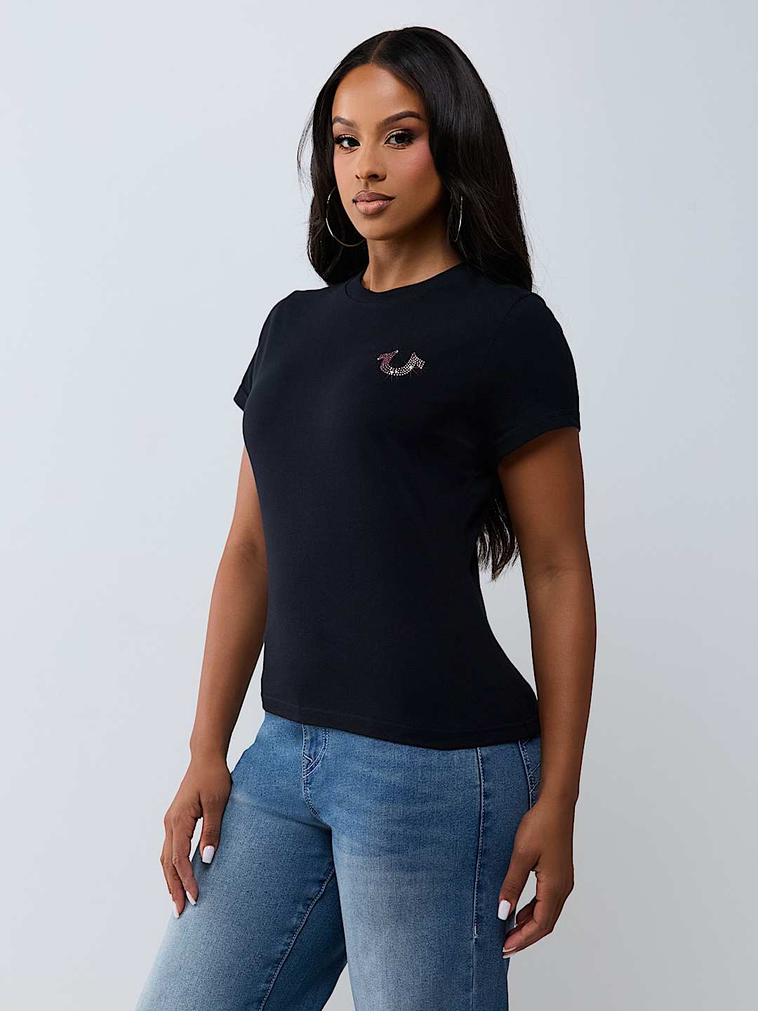HORSESHOE WING CREWNECK TEE