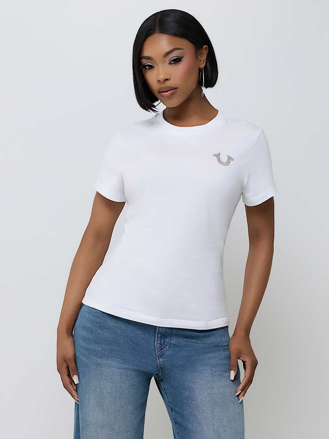HORSESHOE WING CREWNECK TEE