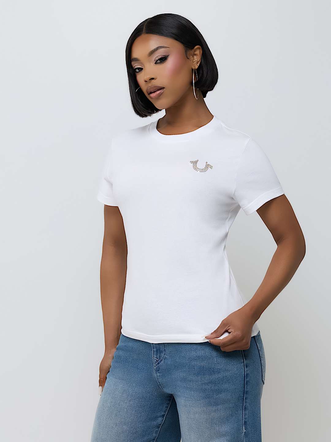 HORSESHOE WING CREWNECK TEE