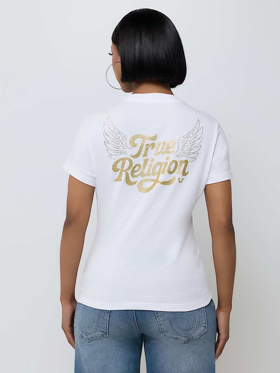 HORSESHOE WING CREWNECK TEE
