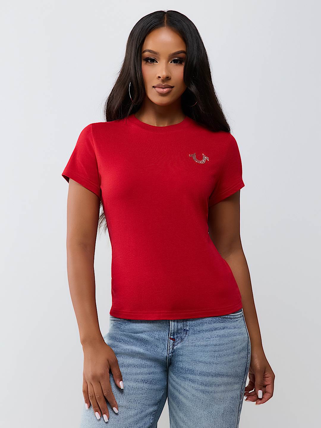 HORSESHOE WING CREWNECK TEE