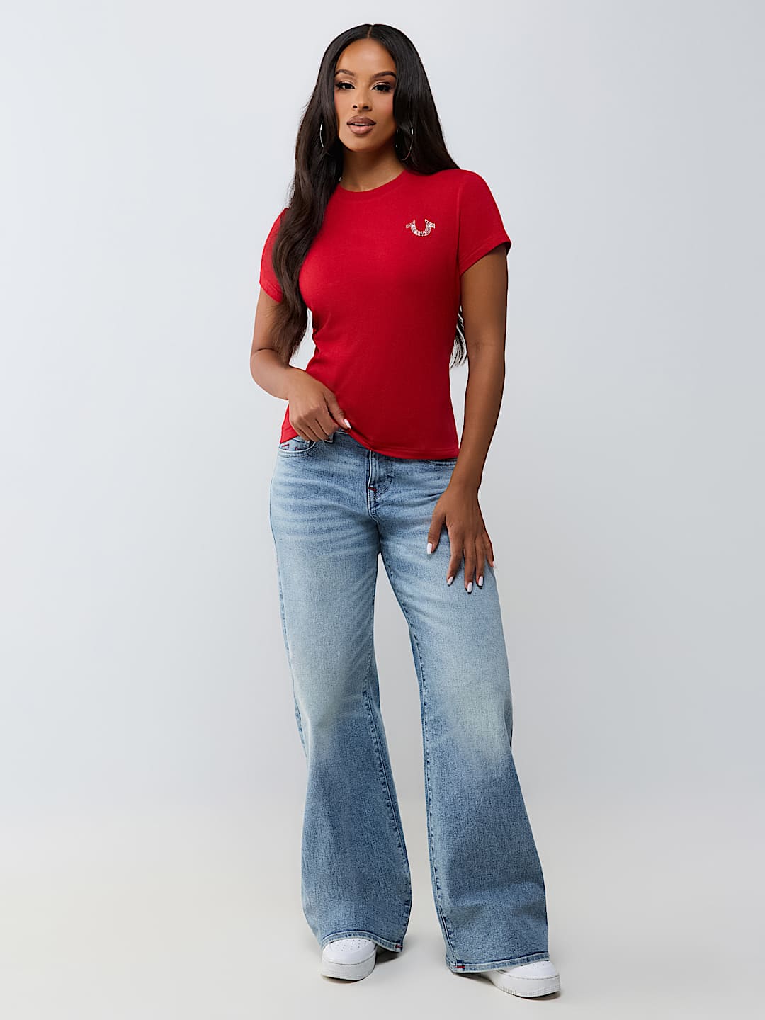 HORSESHOE WING CREWNECK TEE