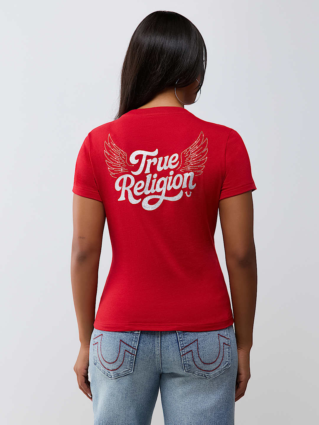 HORSESHOE WING CREWNECK TEE