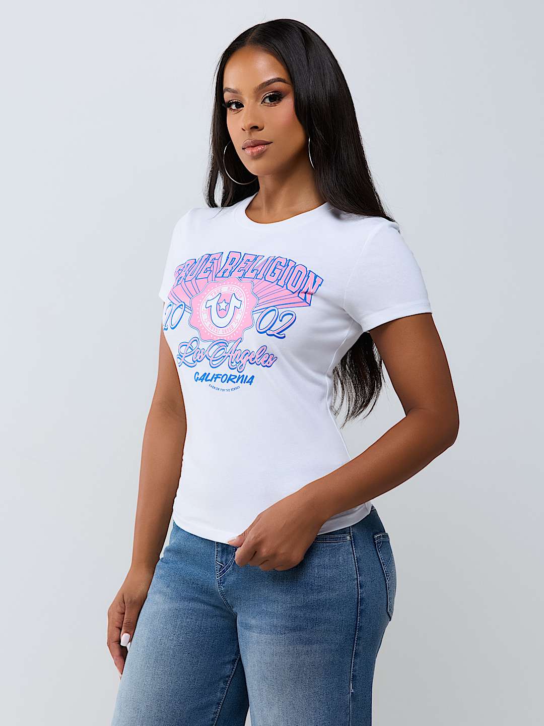 BANNER CREWNECK TEE