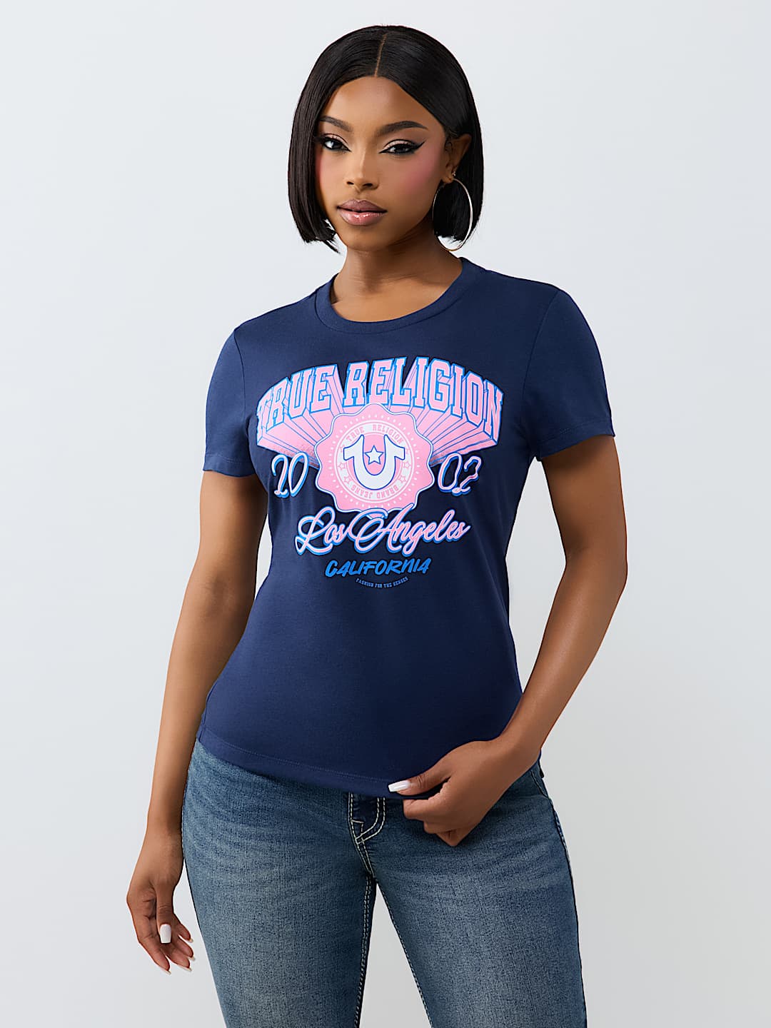 BANNER CREWNECK TEE