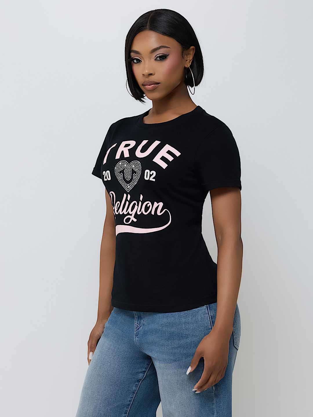 CRYSTAL HEART TEE
