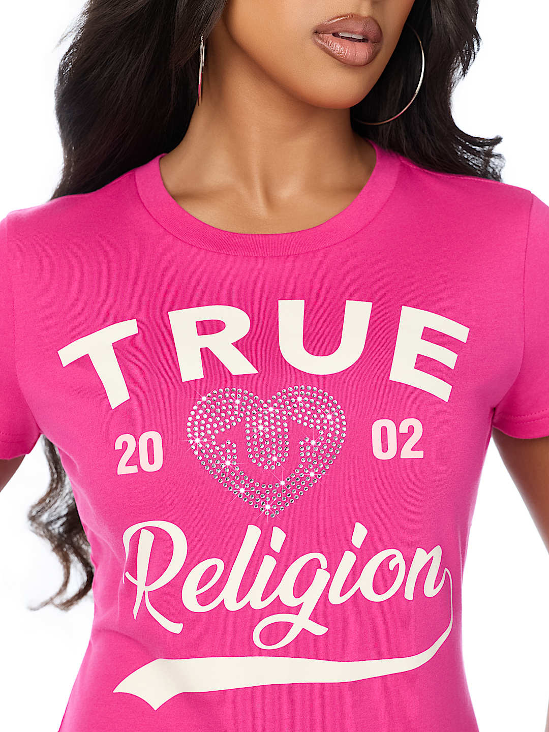 CRYSTAL HEART TEE